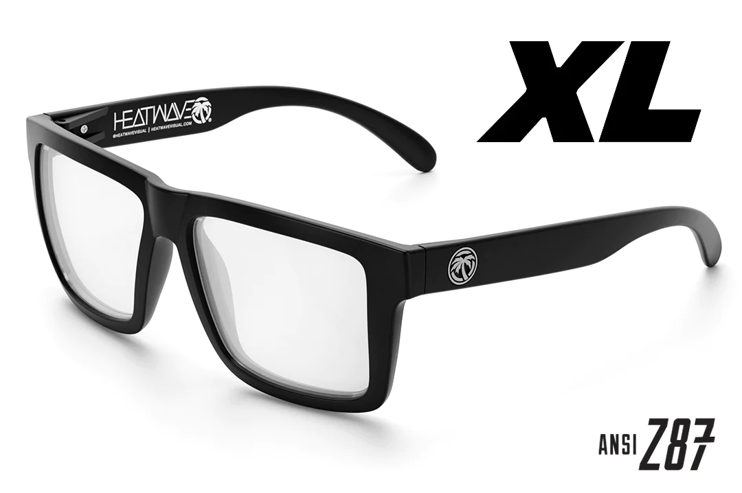 XL Vise Z87 Sunglasses: Black Frame