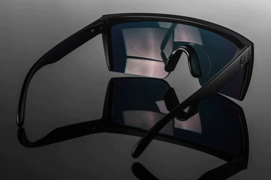 Lazer Face Sunglasses: Black Z.87