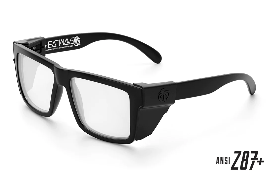 Vise Z87 Sunglasses Black Frame: Clear Lens