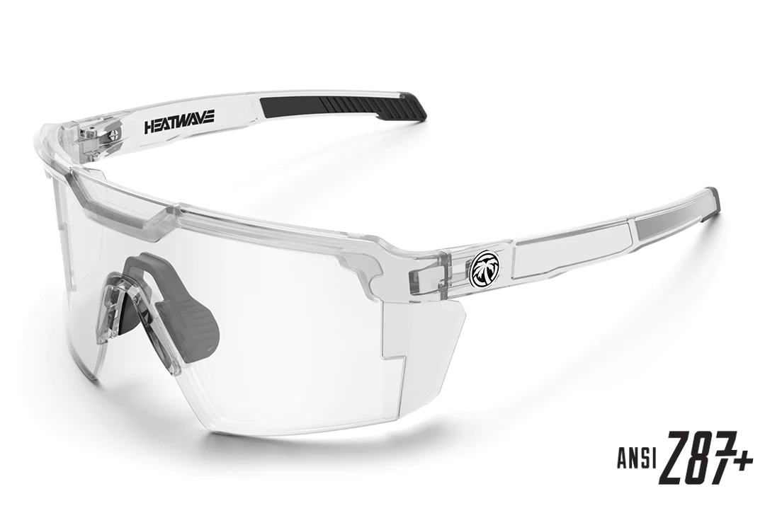 Future Tech Sunglasses: Vapor Clear Frame Clear Lens Z87+